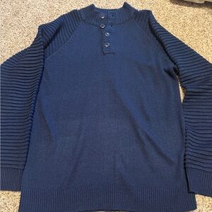 Studio 81 Crowl Neck Blue Sweater Women’s Size XL